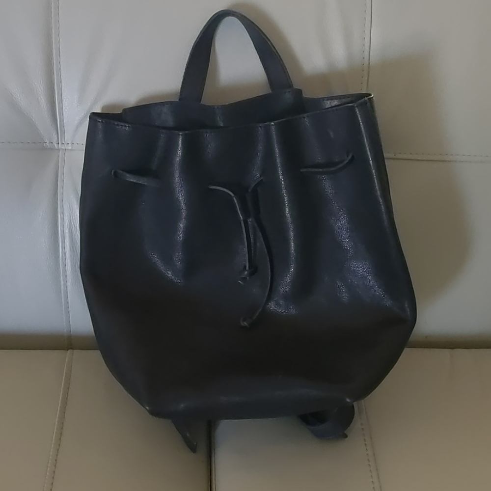 Madewell leather backpack